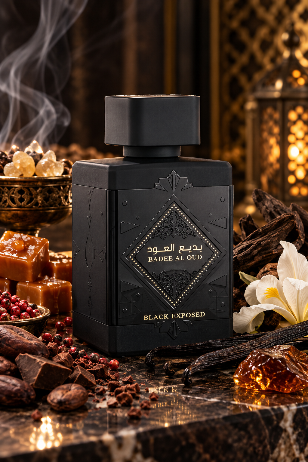 Bade'e Al Oud Black Exposed Lattafa Perfumes