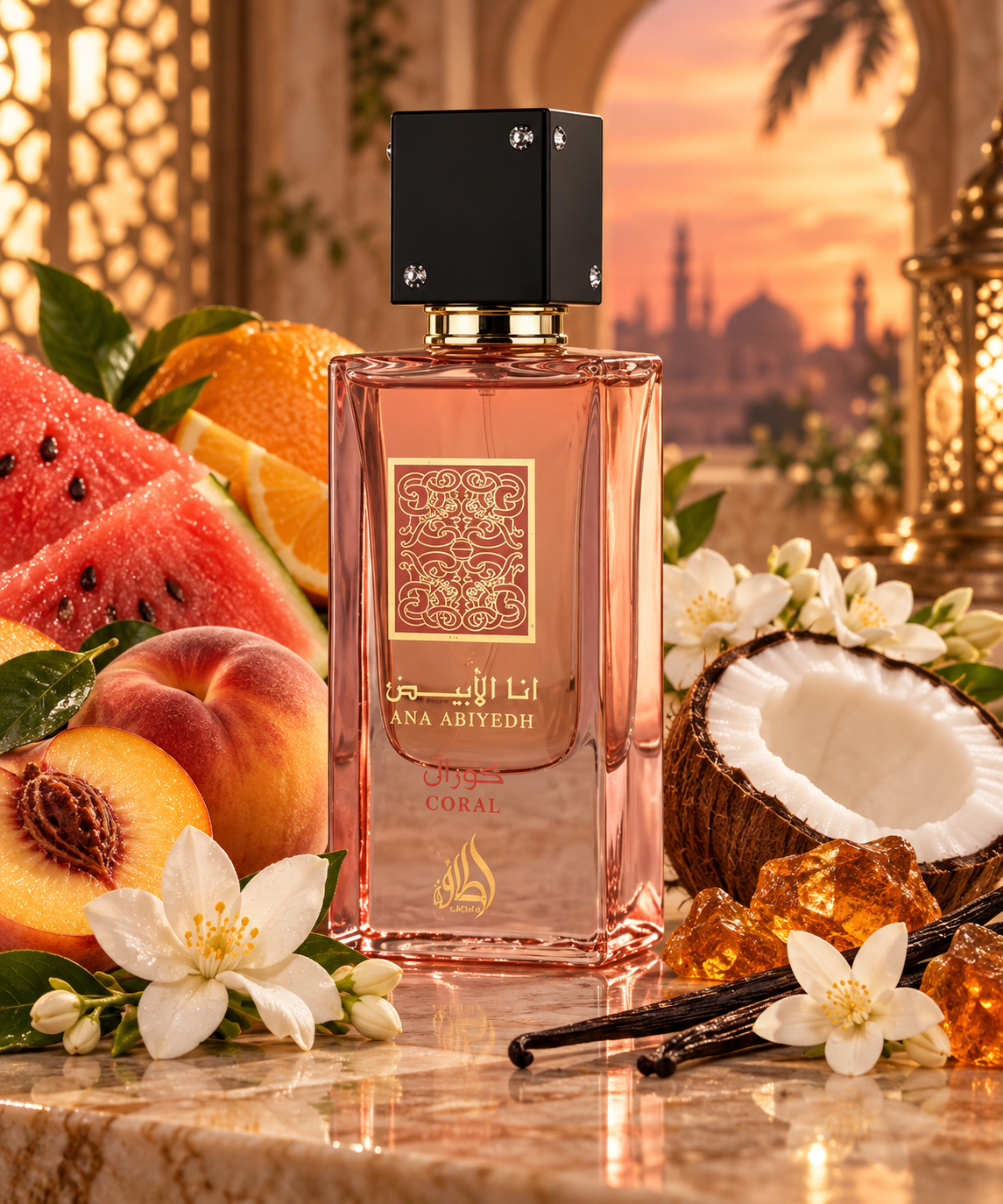Ana Abiyedh Coral Lattafa Perfumes
